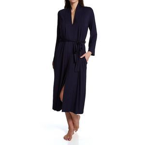 Natori Feathers Essentials Robe -  Night Blue  S74129